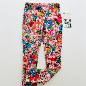 Lululemon 2018 Seawheeze RARE NEW Fast & Free Tight Size 4 Floral Blossom Multi